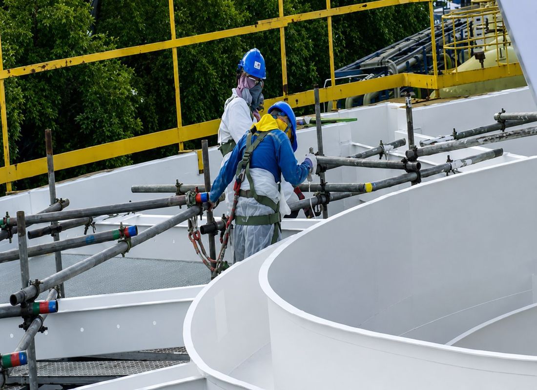 High pressure cleaning and coating